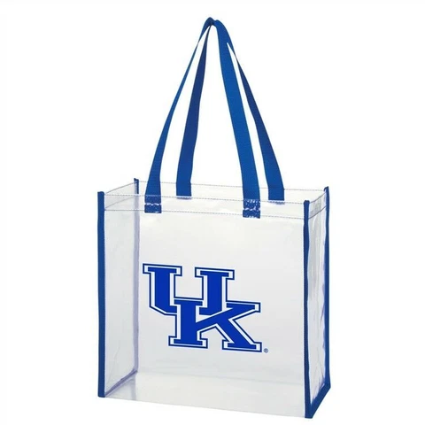Kentucky Wildcats 214 NCAA Licensed Clear Stadium Tote Purse Bag Cover