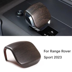 Wood Grain Console Gear Shift Knob Cover Trim Fit For Range Rover Sport 2023-25 - Picture 1 of 11