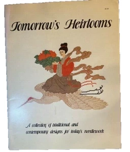 Tomorrow's Heirlooms Cross Stitch Book 1979 Patriotic Proverbs Napkin Ring - Picture 1 of 3