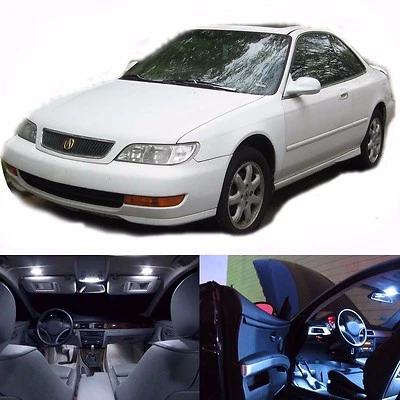 Kit de paquete interior de luces LED blancas para Acura CL 1997-2003 (13 bombillas) Foto 1 de 4