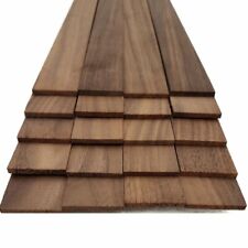Black Walnut Thin Sawed Lumber - 1/8" x 1.5" x 18" (20 Pcs)