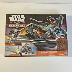 Star Wars Das Erwachen der Macht Micro Machines First Order Sternenzerstörer NEU SEALED - Bild 1 von 10