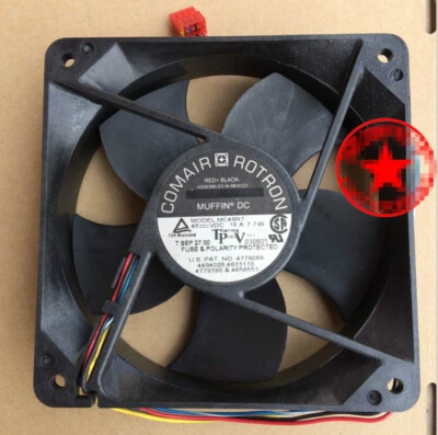 1pcs  COMAIR MC48R7 48V 0.16A 7.7W 12CM 12032 mute cooling fan - Image 1 of 2