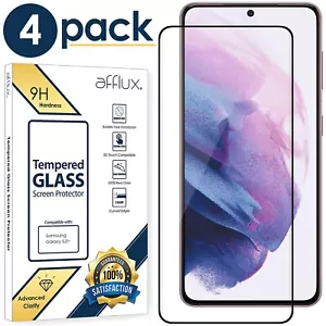 4-Pack 9H Tempered Glass Screen Protector Full Glue for Samsung Galaxy S21+ 5G - Picture 1 of 5