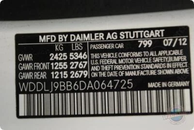 Sistema de monitoreo de presión de neumáticos usados (TPMS) Mod de control se adapta a: Mercedes-Benz 2013 Foto 1 de 4