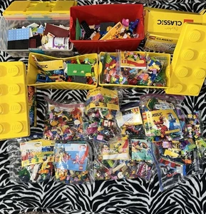 Großes Lego Classic und Creator Konvolut Kreativ mit Aufbewahrungsbehältern. Bulk Lego - Bild 1 von 11