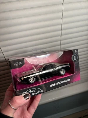 Jada Pink Slips 1973 Plymouth Barracuda 1:32 Scale - Image 1 of 2
