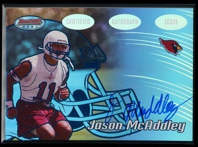 2002 Bowman's Best #138 Jason McAddley Blue #/399 - Image 1 of 2