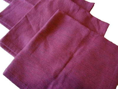 Lot 4)  Better Homes Gardens Table Napkins Burgundy Thanksgiving   224 - Image 1 of 4