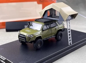 ZD GCD 1:64 Verde 4 Corredores TRD Pro N280 Cámper Modelo Deportivo Diecast Metal Coche BN - Imagen 1 de 12