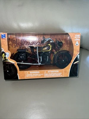 New Ray Toys 1:12 Scale DieCast Toy Replica Indian Sport Scout 1934  - Image 1 of 4