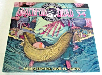 BRAND NEW & SEALED - Grateful Dead — Dave’s Picks 34- Miami, FL - 6/23/74— 4 CD Foto 1 de 2