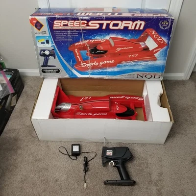 Controlador de radio NQD Speed Storm Mosquito Craft lancha rápida RC PARA PIEZAS SIN PROBAR Foto 1 de 4