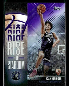 2025-26 Topps #RTS-17 Joan Beringer Rise to Stardom Purple Rainbow #/250 - Bild 1 von 2