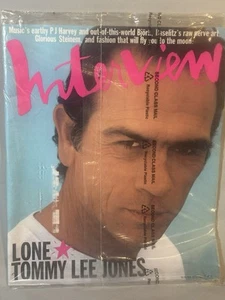 Tommy Lee Jones Interview Magazine, Sealed New 1996 - Picture 1 of 3