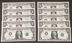 10-1999 Consecutively Numbered (C) Philadelphia CU Star Notes - Picture 1 of 4
