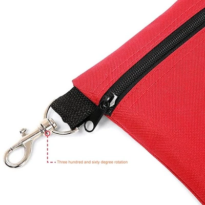 Golf Tee Zubehör Taschen 2 Stück mit Krallenclip für Komfort und Aufbewahrung - Bild 1 von 4