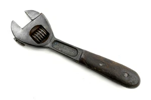 Vintage H.D. Smith “Perfect Handle” 8" Wrench, Crescent Type - Picture 1 of 6