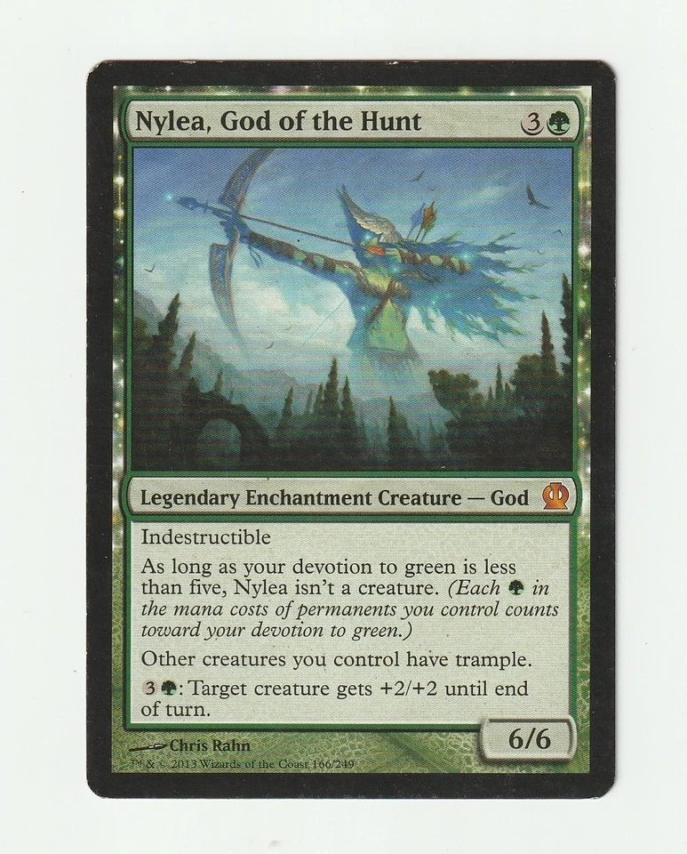 MTG Nylea God Of The Hunt MP Theros - Image 1 of 2
