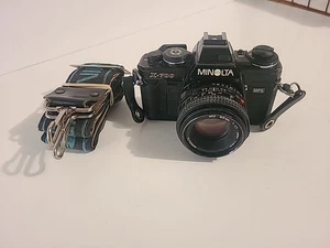 MINOLTA X-700 MPS SLR 35mm Film Camera MC 50mm f/1.7 Lens Set w/ Strap Japan - Picture 1 of 16