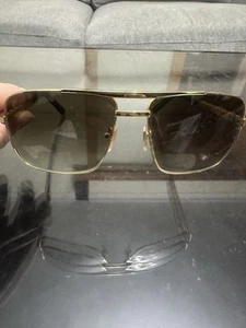 Louis Vuitton Attitude Pilot Gold Sunglasses - Picture 1 of 21