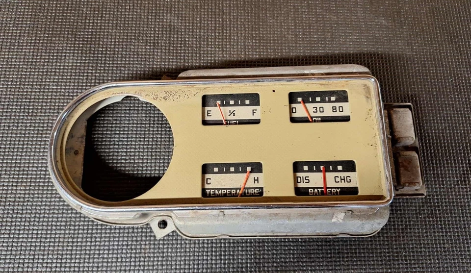 Conjunto de racimo de velocímetro Ford F1 1948-1951 1949 1950 F2 F3 se envía a todo el mundo Foto 1 de 4