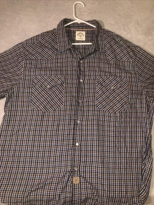 Dubinik Pearl Snap Shirt Men’s 2xl  Short Sleeve - Picture 1 of 8