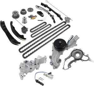 GELUOXI 3.6 Pentastar Timing Chain Kit Water & Oil Pump Solenoid KIT2 - Foto 1 di 8
