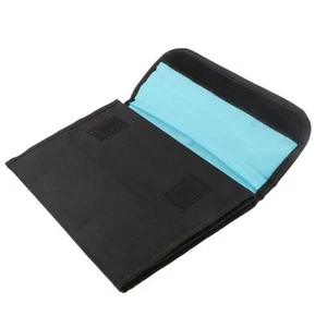 6 Pockets Camera Filter Lens Storage Pouch CPL Shockproof Bag 25mm-86mm - Picture 1 of 7