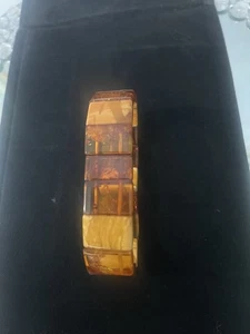 Pulsera Ámbar Báltico Blanco con Ámbar Multicolor, Amarillo Caramelo Custurd - Imagen 1 de 7