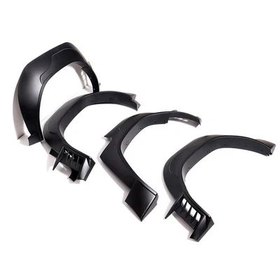4X Black Fender Flares Wheel o For Toyota Hilux Revo 2016 2017 2018 2019 20 2021 — 第 1/4 张图片