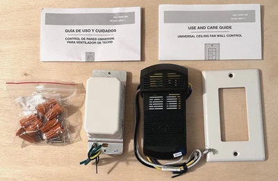 Hunter Hampton Bay GE Universal Ceiling Fan Remote Control Wall Mount 349 896 - Image 1 of 2