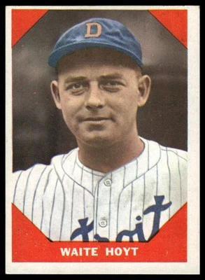 1960 Fleer Baseball Greats #69 Waite Hoyt - Image 1 of 2