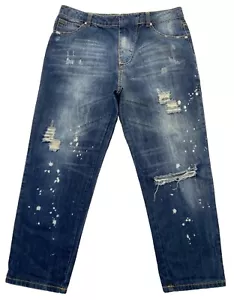 Pierre Balmain Womens Medium Wash Straight Leg Distressed Jeans size 27 - Picture 1 of 18