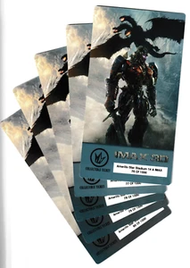 ✅ 5-lot TRANSFORMERS-The Last Knight Regal IMAX Ticket Collectible Movie Tickets - Picture 1 of 6