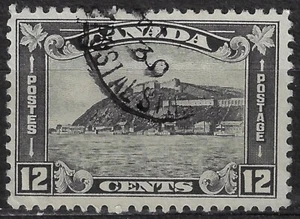 #174 USED -1930 Citadel of Quebec WELL CENTER & VERY CLEAN - Bild 1 von 1