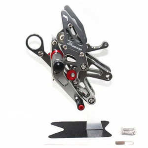 Per BMW S1000R 2013-2014-15-2016 Pedane Arretrate Regolabili Adjustable Rearsets - Foto 1 di 8