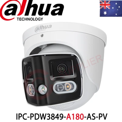 AU Genuine Dahua 180° Panoramic 8MP IPC-PDW3849-A180-AS-PV TIOC IP Camera 2.8mm - Image 1 of 4