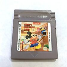 Mickey's Dangerous Chase ORIGINAL Nintendo Gameboy Game - Tested - Working!