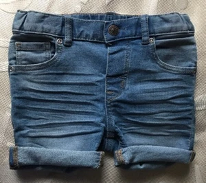 NEU H&M HM Kleinkind Denim Shorts Stretch blau Gr. 12-18M - Bild 1 von 3