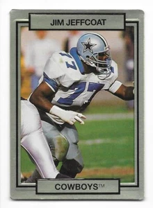 1990 Action Packed #54 Jim Jeffcoat - Dallas Cowboys - Picture 1 of 2