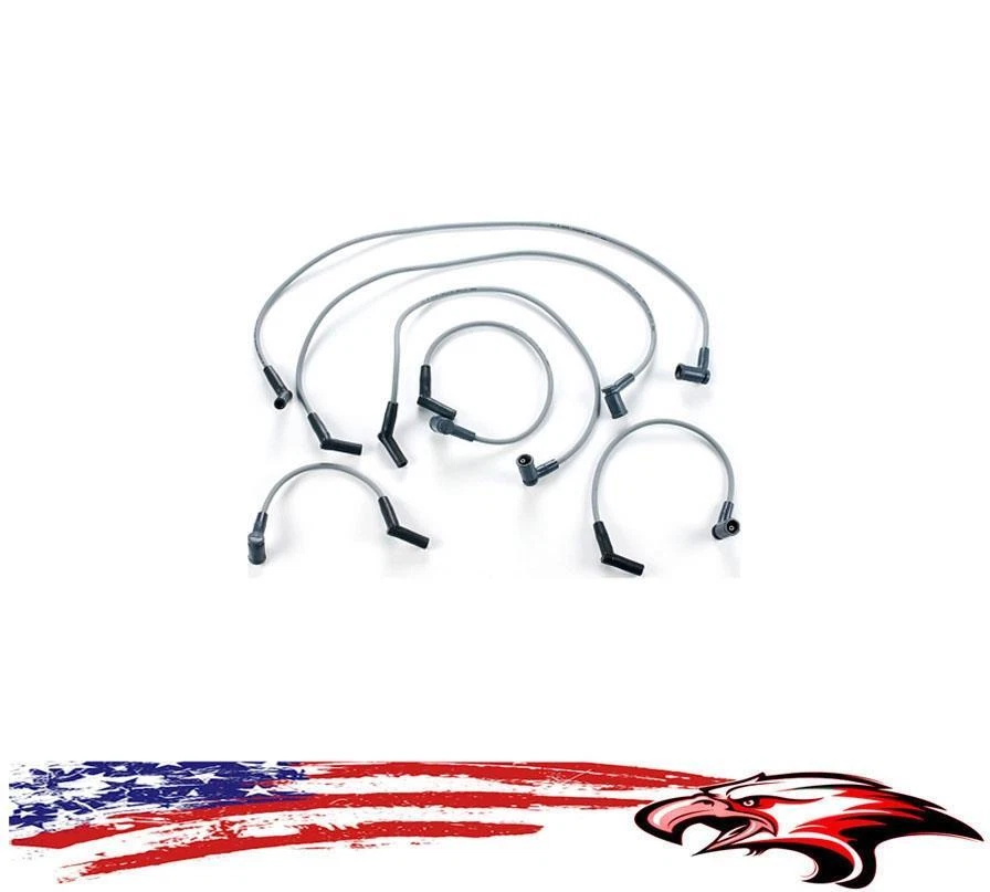Cables de bujía de encendido HECHOS EN EE. UU. para Ford Taurus y Mercury Sable 2001-2005 Foto 1 de 4