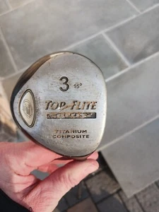 Top Flight Plus 3W 15° RH Titanium Driver Tf 300 Regular Flex Graphite Shaft - Picture 1 of 6