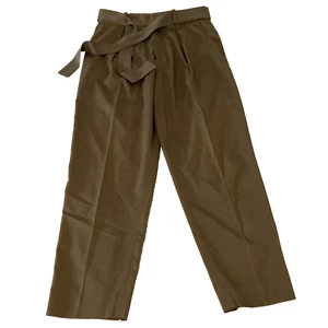 Polo Ralph Lauren Lyocell Hose mit Gürtel, oliv, Damengröße 6 - Bild 1 von 10