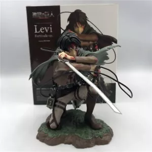 Action Figure Levi Ackerman 18cm Attack On Titan Statua Collezione Anime Manga - Foto 1 di 6