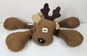 Vintage Hallmark 18 Zoll Rodney Rentier Weihnachten Plüschtier Stofftier Filz GROSS - Bild 1 von 5