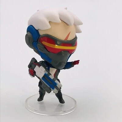2016 Overwatch Blizzard Cute But Deadly ~ Soldier 76 Vinyl Figure 3.5" Series 2 - Image 1 of 4