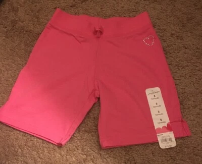 Pantalones cortos rosas Jumping Beans para niñas talla 5 (nuevo con etiquetas) Foto 1 de 3