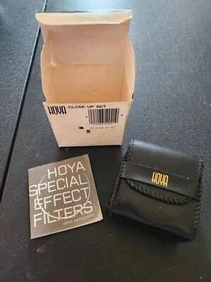 Vintage Camera NOS/NIB HOYA Close Up Set~52.0s, (+1.2.4)~filters, case, & manual - Image 1 of 2