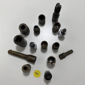 Mix Matco & MAC 15 Pc. 3/8 Metric Socket Adapters Preowned - Picture 1 of 12